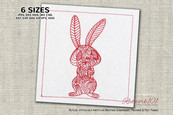 Bunny Zentangle Review for Handmade Gifts