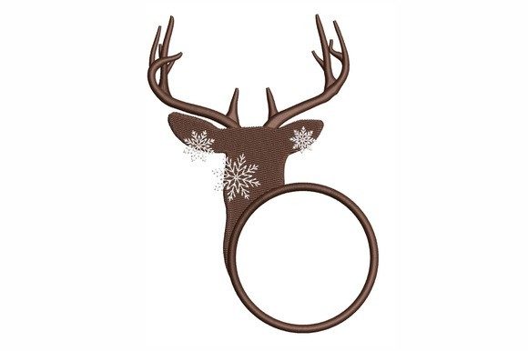 Deer Monogram Frame: A Designer's Review for Boutique Sweatshirts