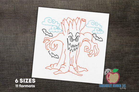Halloween Tree Embroidery Review