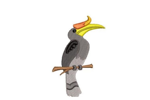 Hornbill Embroidery Design Review for Etsy Sellers