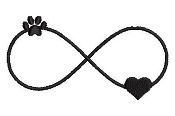 Paw Print and Heart Infinity Sign Review